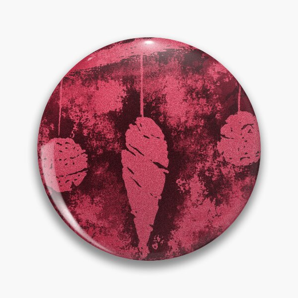 Item preview, Abstract Festive Christmas Ornaments Deep Red Winter Holiday Pattern designed and sold by Clare Walker.
