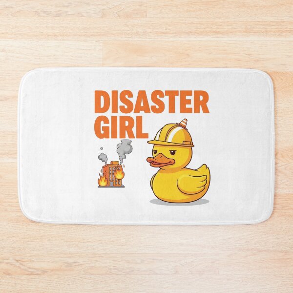 Item preview, Disaster Girl Duck Chaos Agent Funny Meme Fire designed and sold by Moon's Arts.
