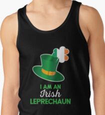 Irish St Patricks Day Leprechaun Tank Top