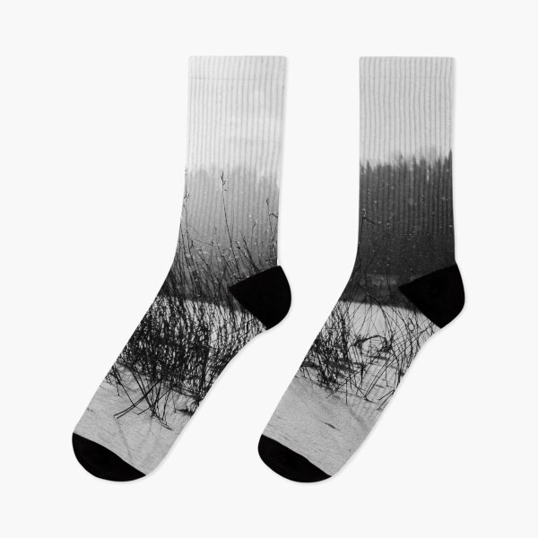 Item preview, Reeds and snowflakes. Kulovesi Siuro 2026 bw designed and sold by Jouko Lehto Photography.