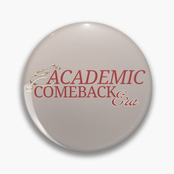 Item preview, Academic Comeback Era Study Motivation Art designed and sold by VitalGoods.