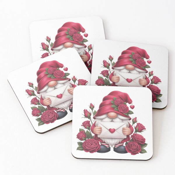 Item preview, valentine gnome  designed and sold by jkrphoto.