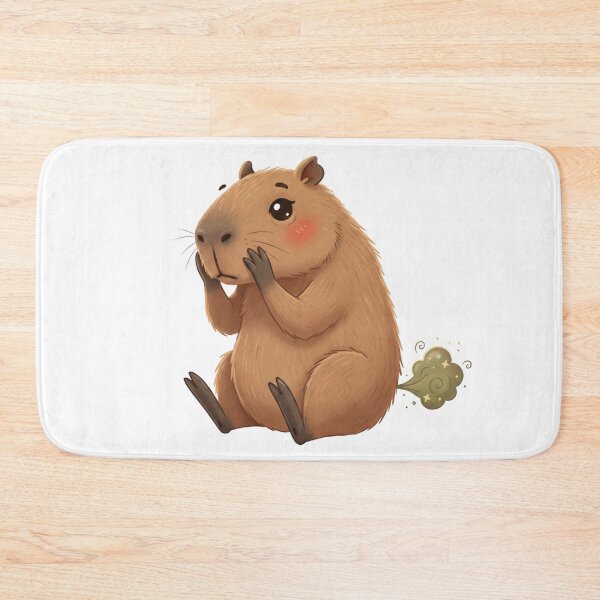 Item preview, Shy Capybara Oopsie designed and sold by ArtsByAdriana.