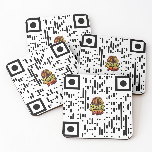Item preview, ZionFx Dub QR Code designed and sold by MusicVibes.shop.