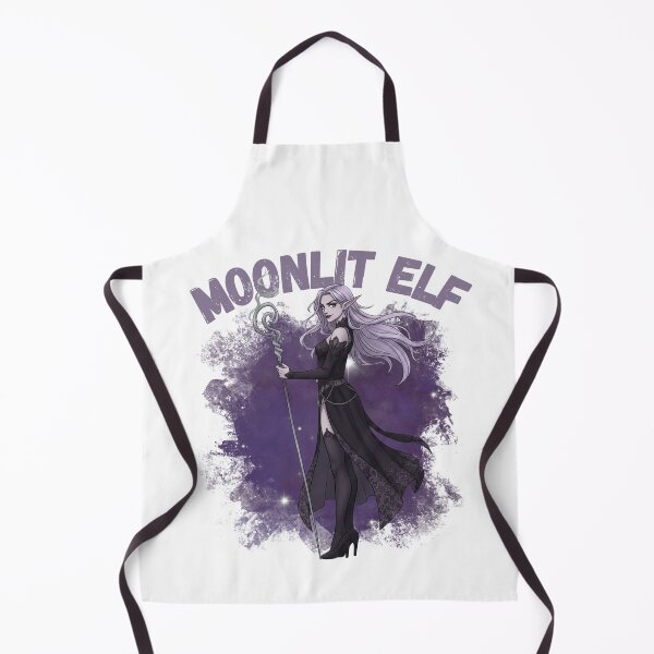 Item preview, Moonlit Elf- Dark Fantasy designed and sold by Lavender-Kitty.