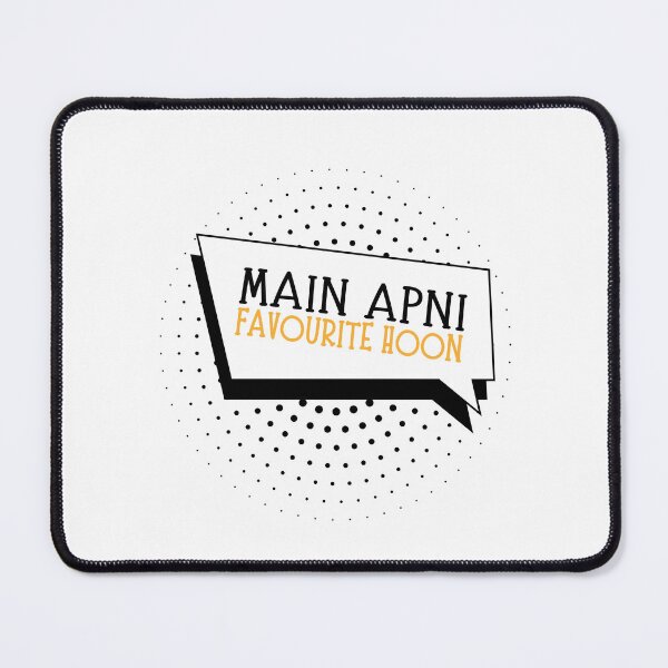 Item preview, Funny Sarcastic HINDI Typography – Quirky Desi Humour Quote Design VER 43 designed and sold by mndesignworx.