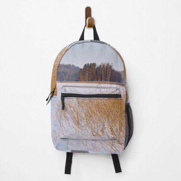 Item preview, Golden reeds frozen lake. Kulovesi Siuro 2026 designed and sold by Jouko Lehto Photography.