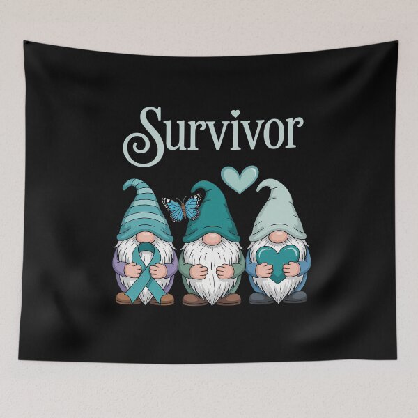 Item preview, Sexual Assault Awareness, Survivor, teal Gnomes designed and sold by bongsentrang.