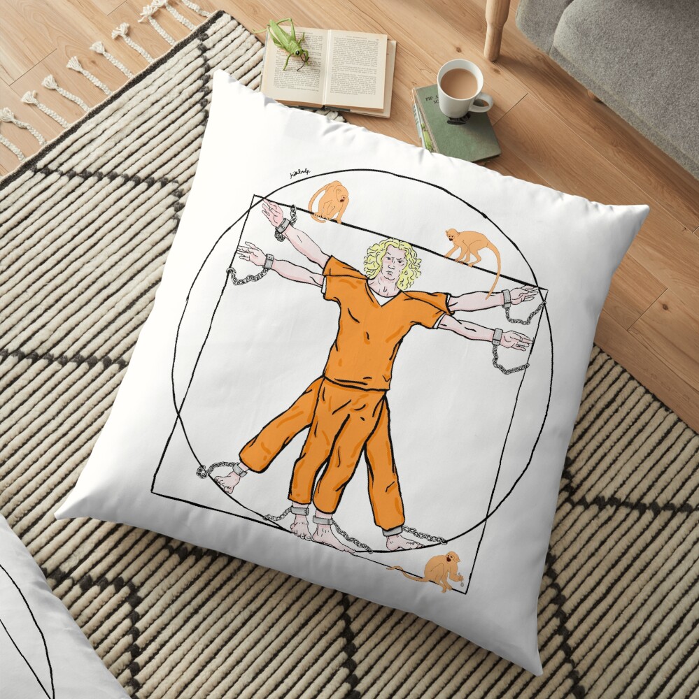 prison of proportions Floor Pillow