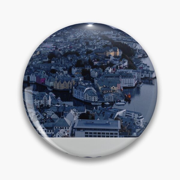 Item preview, Tromso Norway Sticker - Arctic Travel, Northem Lights IIIustration  designed and sold by Artistshert.