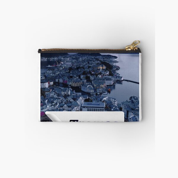 Item preview, Tromso Norway Sticker - Arctic Travel, Northem Lights IIIustration  designed and sold by Artistshert.