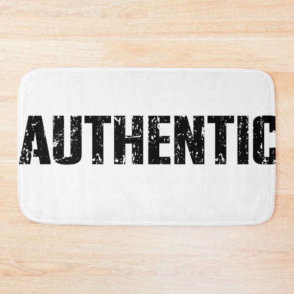 Item preview, AUTHENTIC: distressed text designed and sold by WhiteShirtGuy.