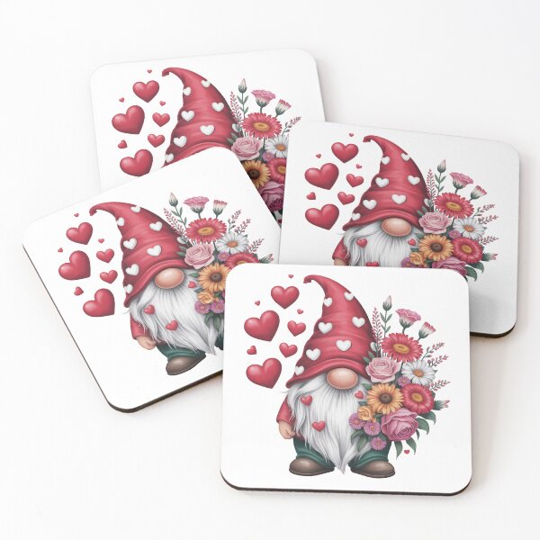 Item preview, valentine gnome  designed and sold by jkrphoto.