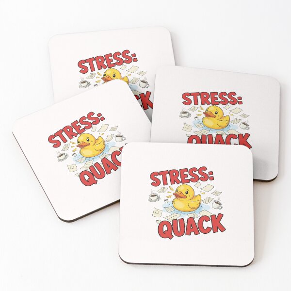 Item preview, Stress Quack Duck Funny Anxiety Chaos Meme designed and sold by Moon's Arts.