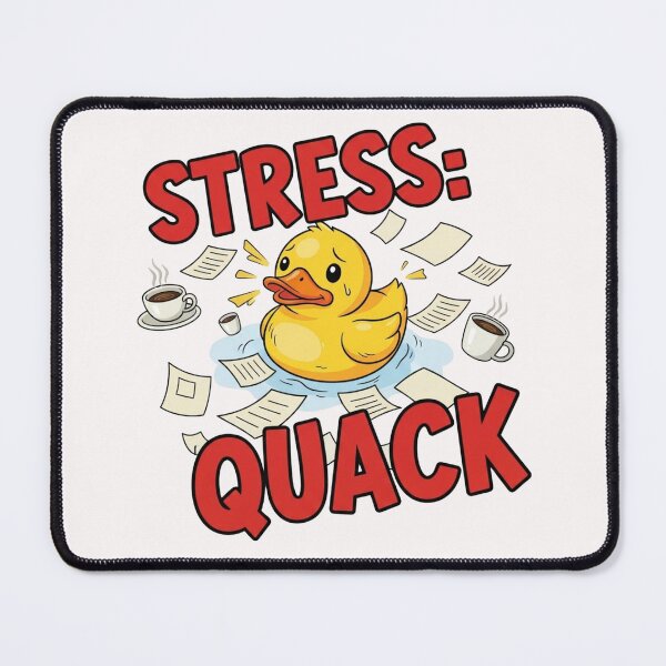 Item preview, Stress Quack Duck Funny Anxiety Chaos Meme designed and sold by Moon's Arts.