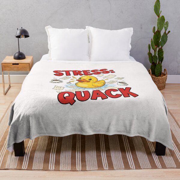 Item preview, Stress Quack Duck Funny Anxiety Chaos Meme designed and sold by Moon's Arts.