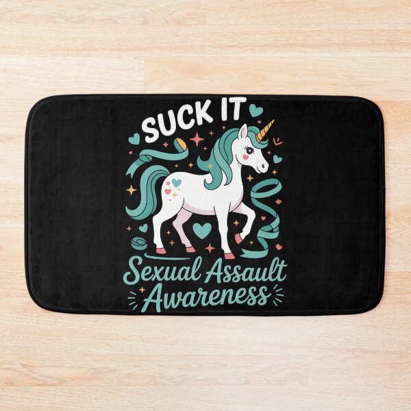 Item preview, Sexual Assault Awareness Unicorn designed and sold by bongsentrang.