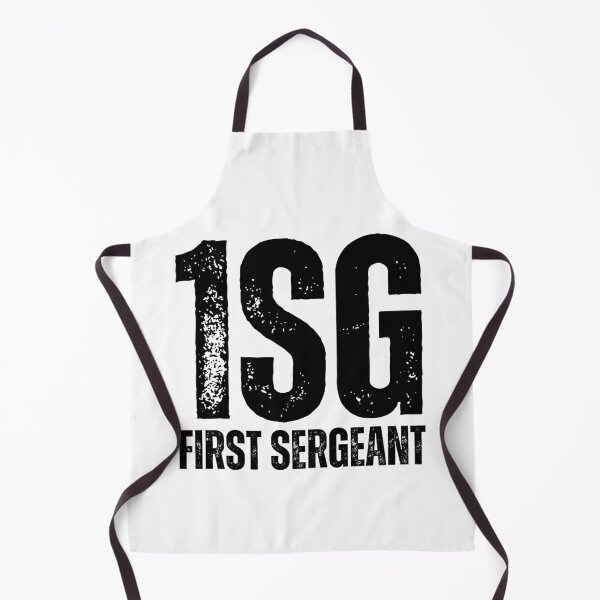 Item preview, 1SG First Sergeant – Bold Distressed Military Design Honoring U.S. Army Leadership Black Font designed and sold by GFamilyC.