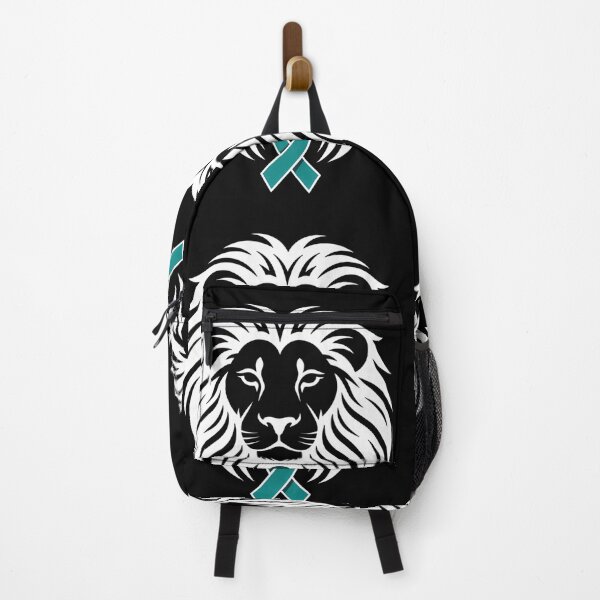 Item preview, Sexual Assault Awareness Teal Ribbon Lion designed and sold by SyncSusscess.