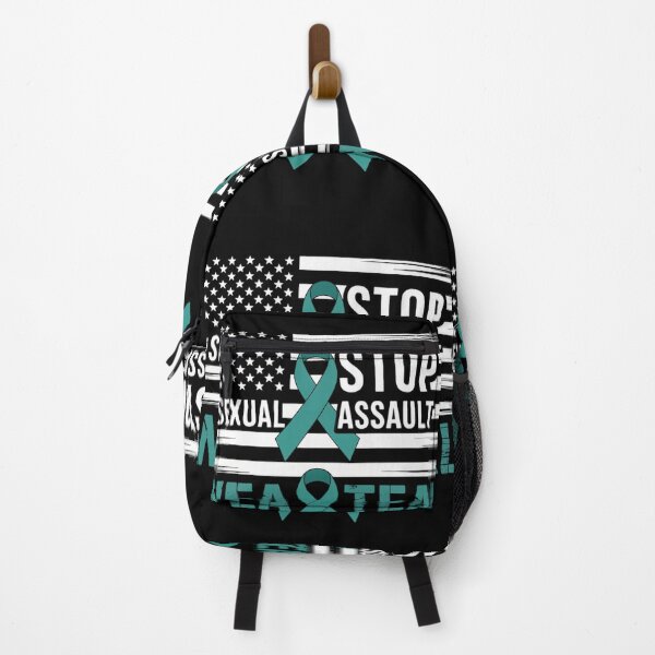 Item preview, Sexual Assault Awareness Teal Ribbon Women Harassment designed and sold by SyncSusscess.