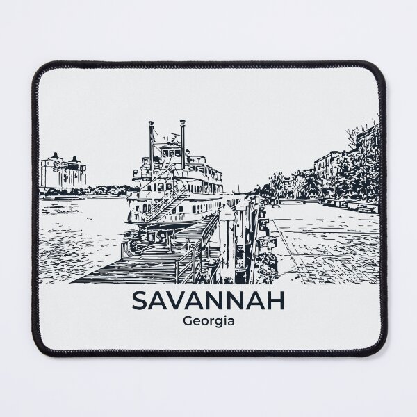 Item preview, Savannah – Georgia designed and sold by Lakeric Cityscapes.