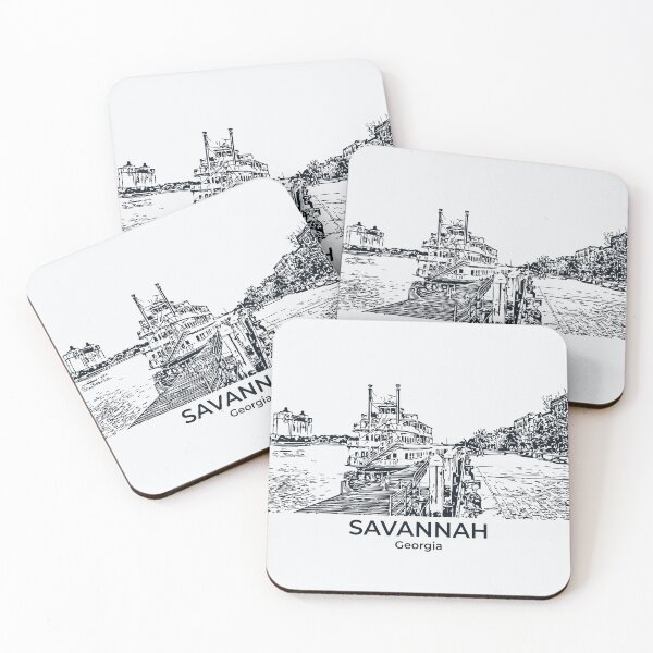 Item preview, Savannah – Georgia designed and sold by Lakeric Cityscapes.