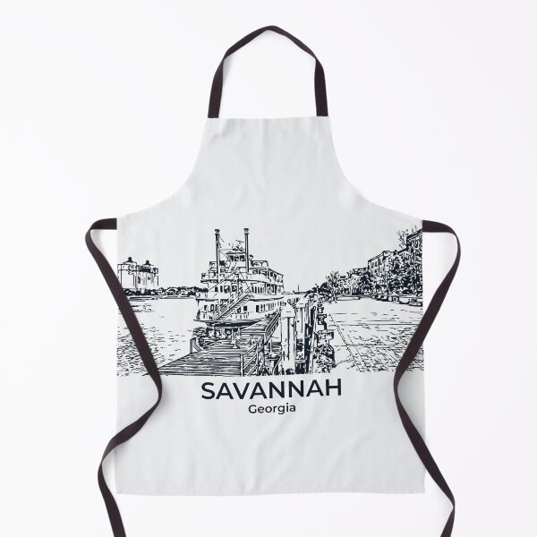 Item preview, Savannah – Georgia designed and sold by Lakeric Cityscapes.