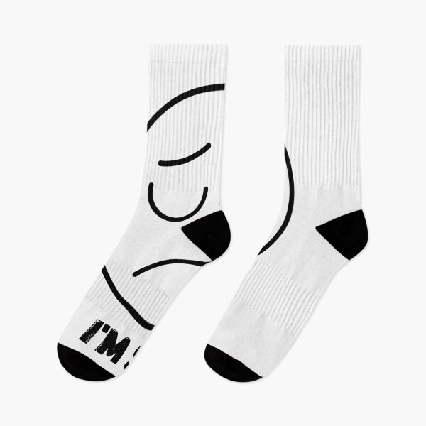 Item preview, I’m Sad – Minimalist Emotional Quote Artwork | Honest Feelings Typography Design designed and sold by smilup.