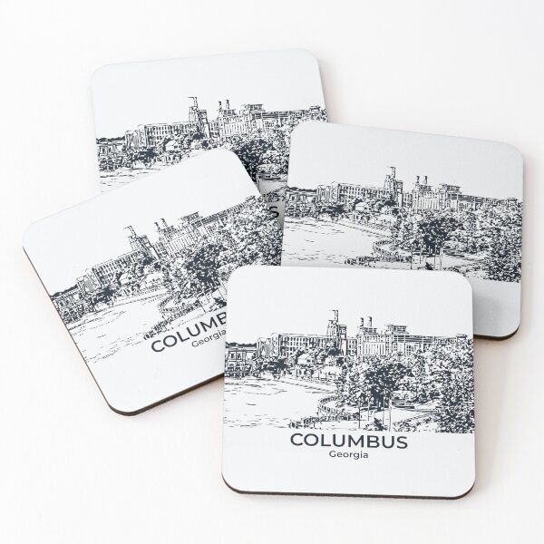 Item preview, Columbus – Georgia designed and sold by Lakeric Cityscapes.