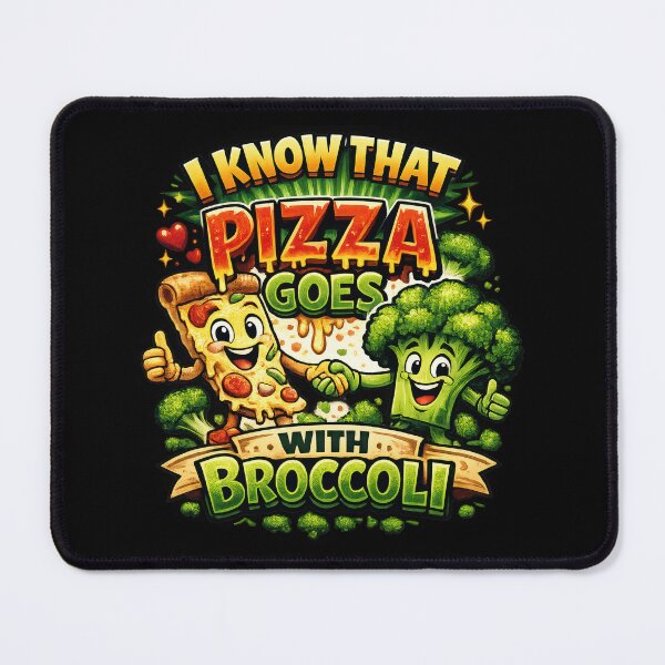 Item preview, I Know That Pizza Goes With Broccoli Misunderstood Lyrics designed and sold by babbselasdesigns.