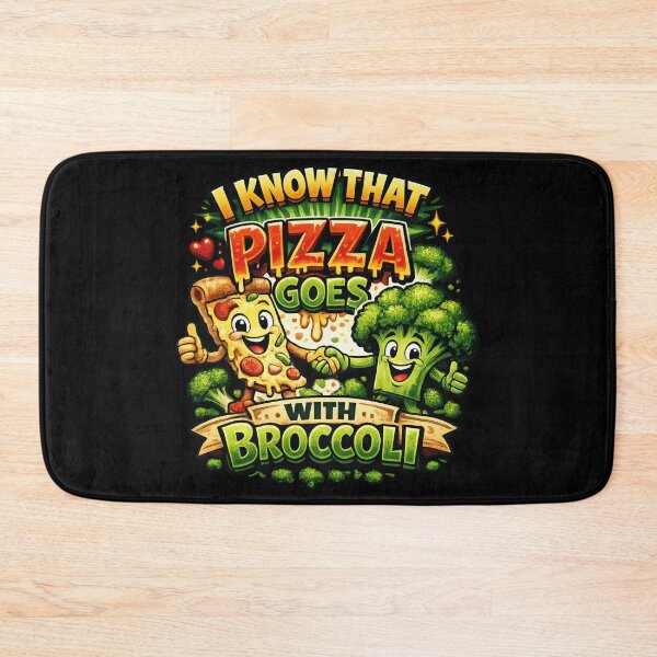 Item preview, I Know That Pizza Goes With Broccoli Misunderstood Lyrics designed and sold by babbselasdesigns.