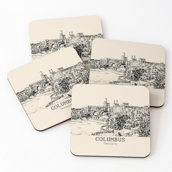 Item preview, Columbus – Georgia designed and sold by Lakeric Cityscapes.