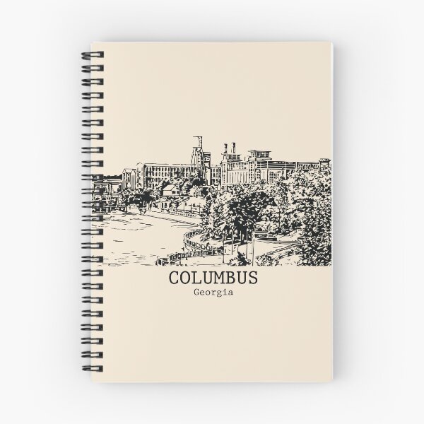 Aperçu de l'œuvre Columbus – Géorgie créée et vendue par Lakeric.