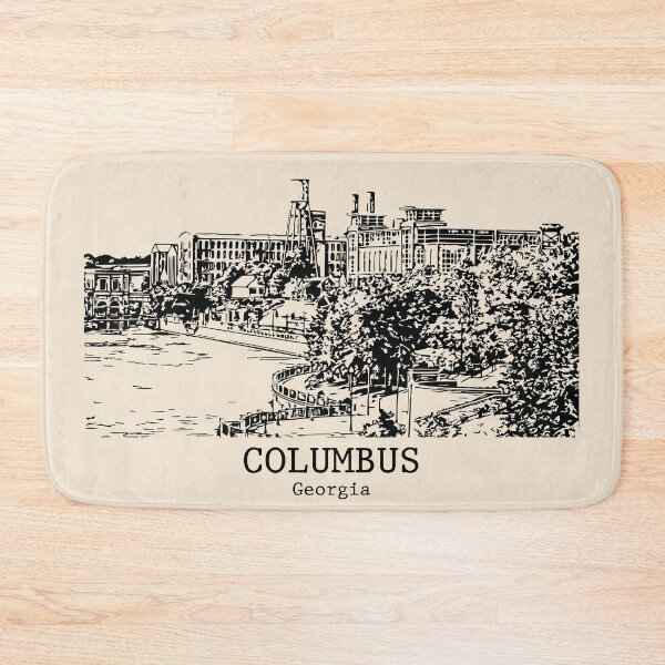 Item preview, Columbus – Georgia designed and sold by Lakeric Cityscapes.
