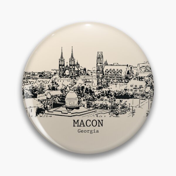 Item preview, Macon – Georgia designed and sold by Lakeric Cityscapes.