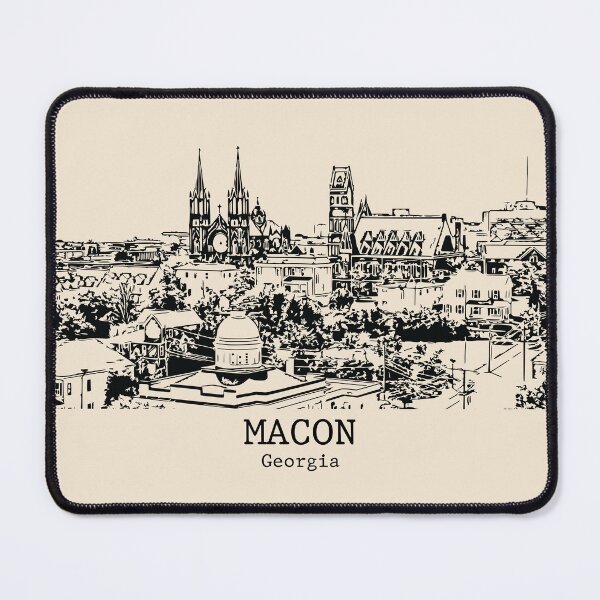 Item preview, Macon – Georgia designed and sold by Lakeric Cityscapes.