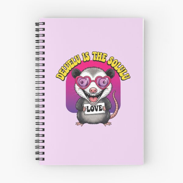 Item preview, Delulu Is The Solulu Opossum Crazy Eyes Meme designed and sold by Moon's Arts.