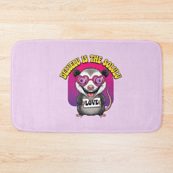 Item preview, Delulu Is The Solulu Opossum Crazy Eyes Meme designed and sold by Moon's Arts.