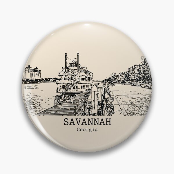 Item preview, Savannah – Georgia designed and sold by Lakeric Cityscapes.