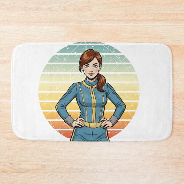 Item preview, Vintage Vault Girl  Retro Post-Apocalyptic  designed and sold by Lavender-Kitty.