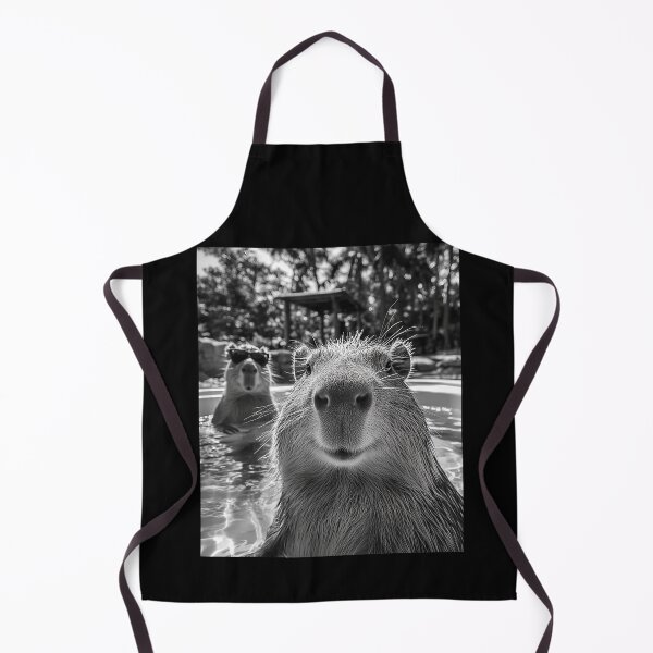 Item preview, Cool Capybara Selfie Art for Men Women Kids , Capybara Gift Lover  designed and sold by DZIRI NAJAT.