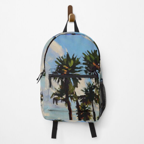 Item preview, Open Sky Palm Tree Painting for Calm Coastal Souls designed and sold by WildStroke.