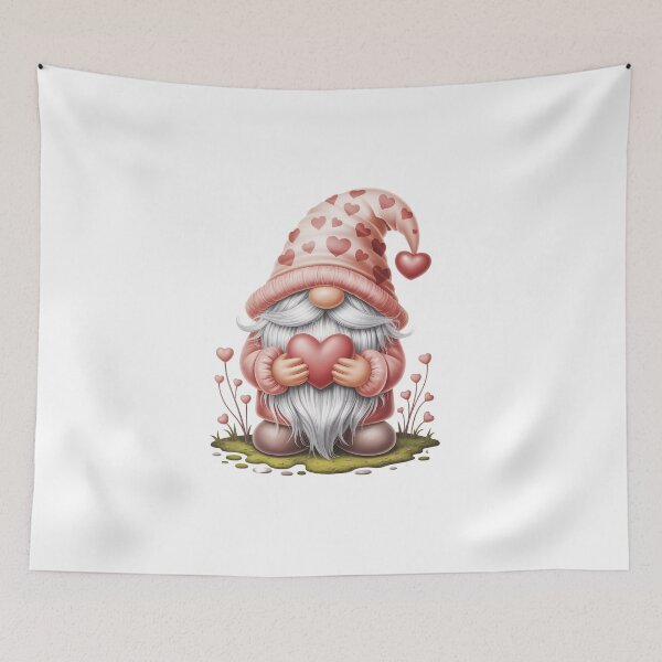 Item preview, Valentine gnome  designed and sold by jkrphoto.