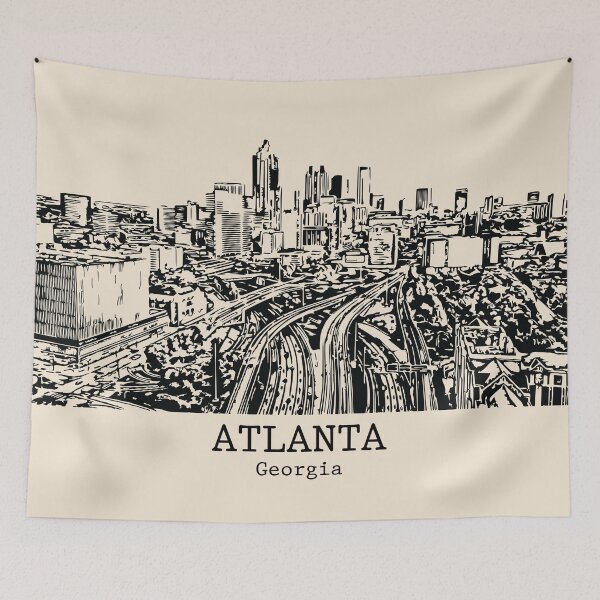 Item preview, Atlanta – Georgia designed and sold by Lakeric Cityscapes.