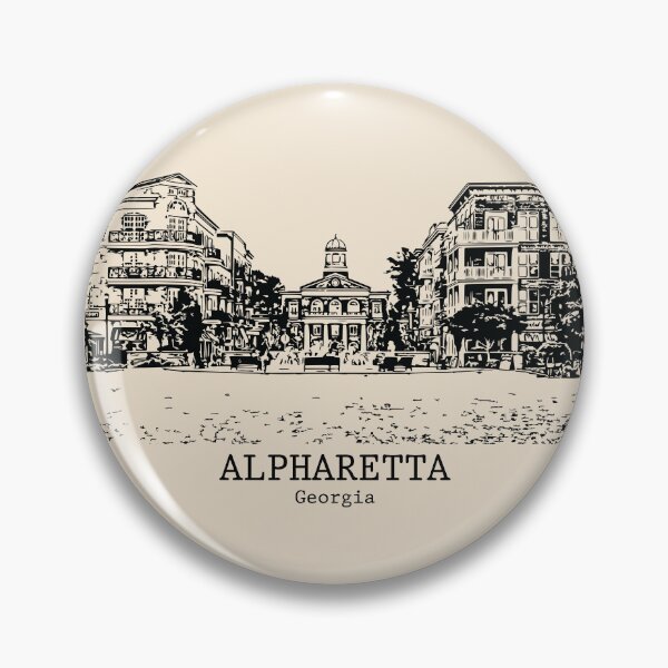 Item preview, Alpharetta – Georgia designed and sold by Lakeric Cityscapes.