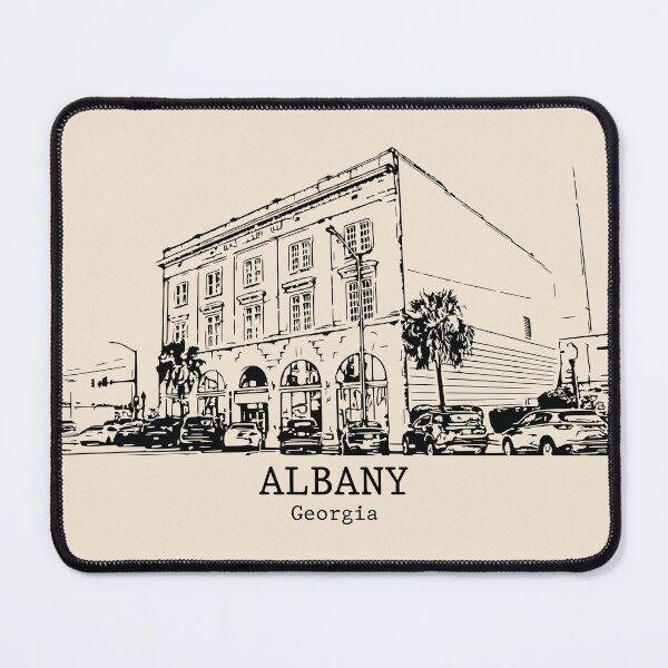 Item preview, Albany – Georgia designed and sold by Lakeric Cityscapes.