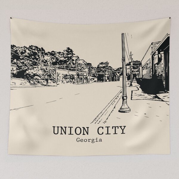 Item preview, Union City - Georgia designed and sold by Lakeric Cityscapes.