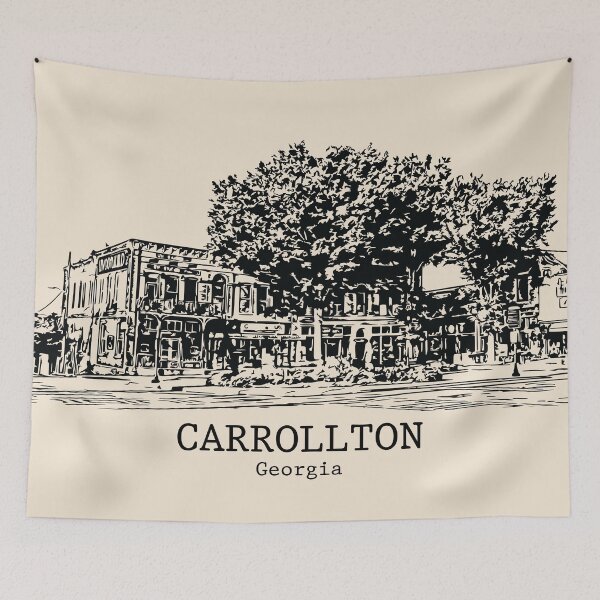 Item preview, Carrollton - Georgia designed and sold by Lakeric Cityscapes.