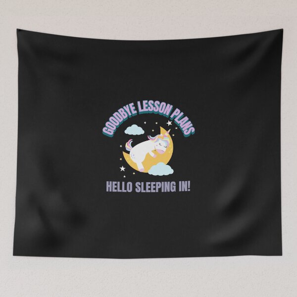 Item preview, GOODBYE LESSON PLANS/HELLO SLEEPING IN! Retired Teacher T-Shirt designed and sold by Rouxtees.