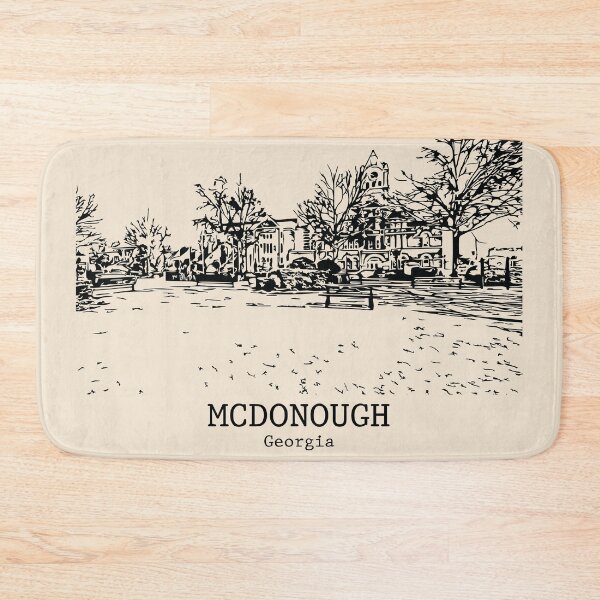 Item preview, McDonough - Georgia designed and sold by Lakeric Cityscapes.